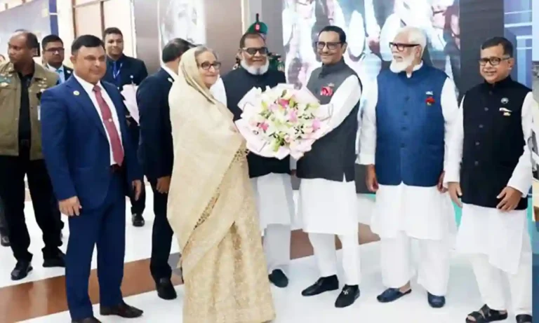 The Prime Minister returned home after a 16-day visit