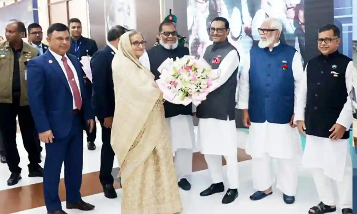 The Prime Minister returned home after a 16-day visit