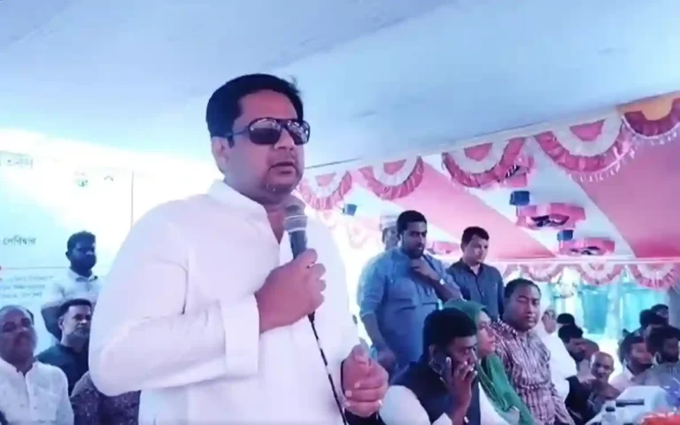 Distribution of ID cards among primary school teachers at Debidwar, Cumilla