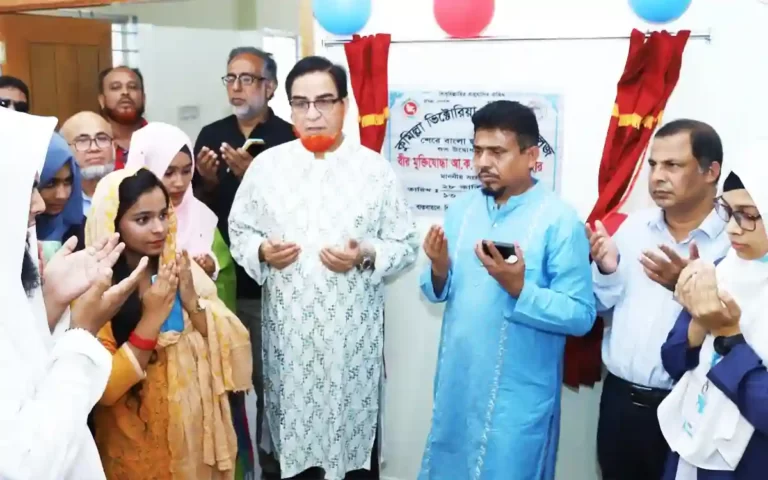 Inauguration of new 10-storey building and dormitory at Cumilla Victoria College