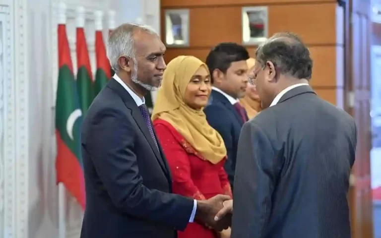 মালদ্বীপের নতুন প্রেসিডেন্টের শপথ অনুষ্ঠানে তথ্যমন্ত্রী