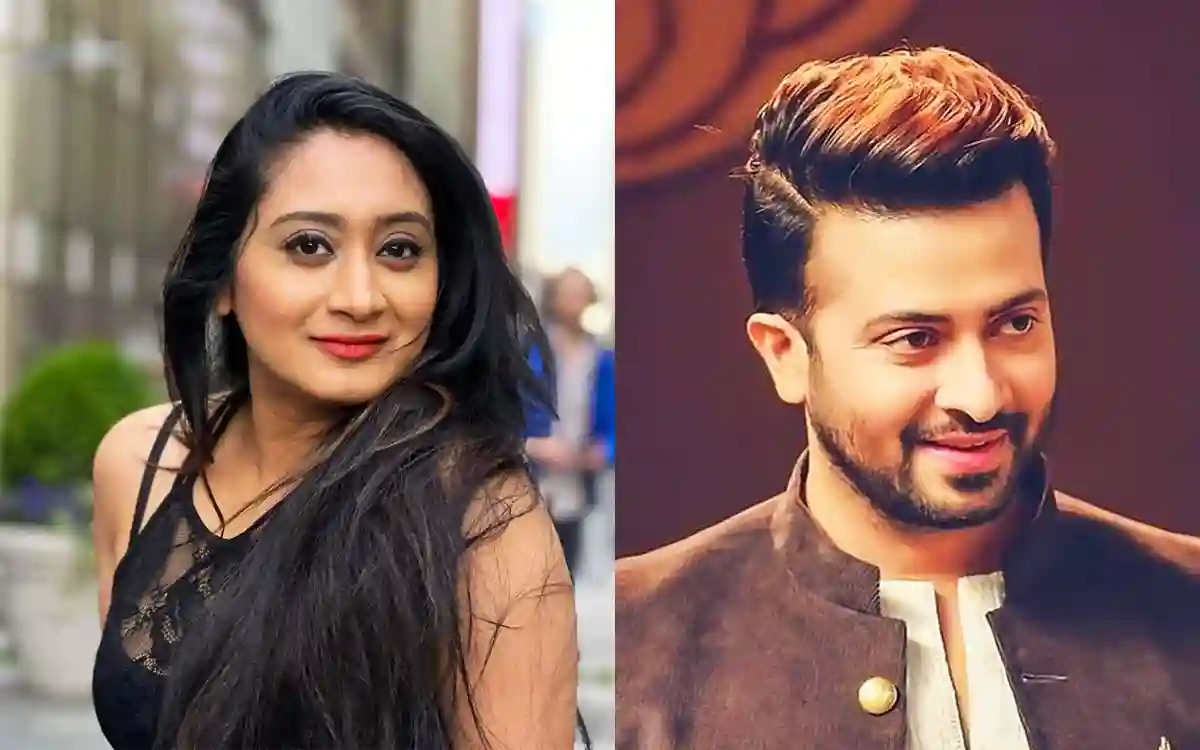 Zinat Sanu Swagata and Shakib Khan