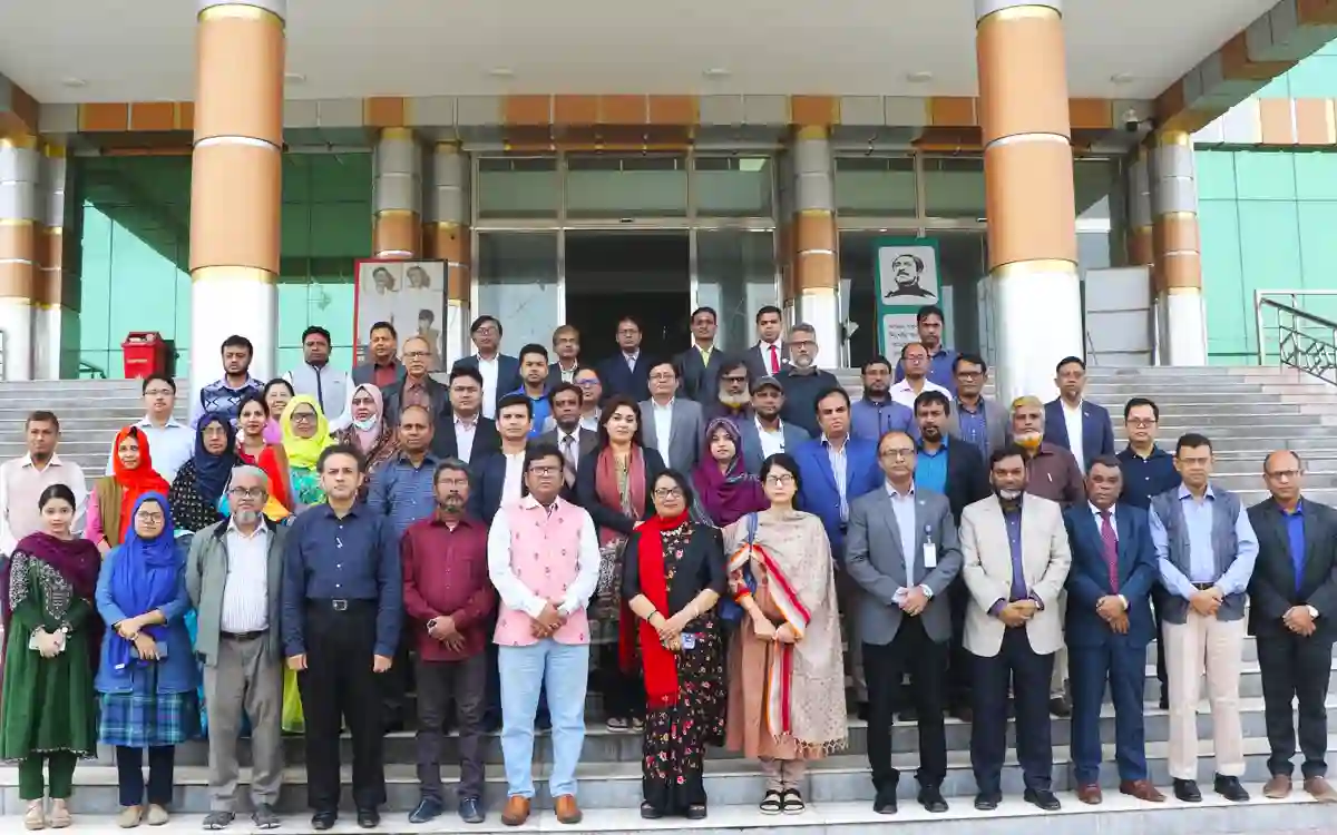 A workshop on Smart Bangladesh was held at Bangladesh Open University