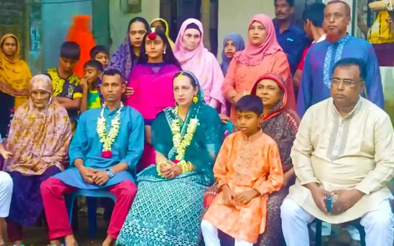 A young girl from Cyprus rushed to Bangladesh because of the pull of love to be a 'Bengali wife'