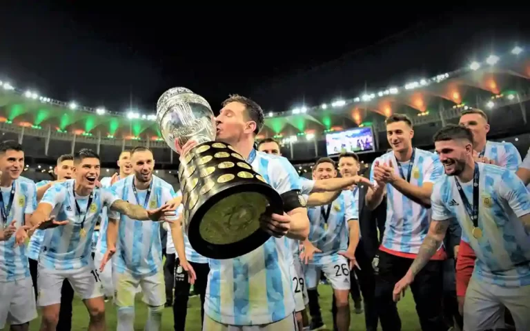 Argentina's 2021 Copa America win moment