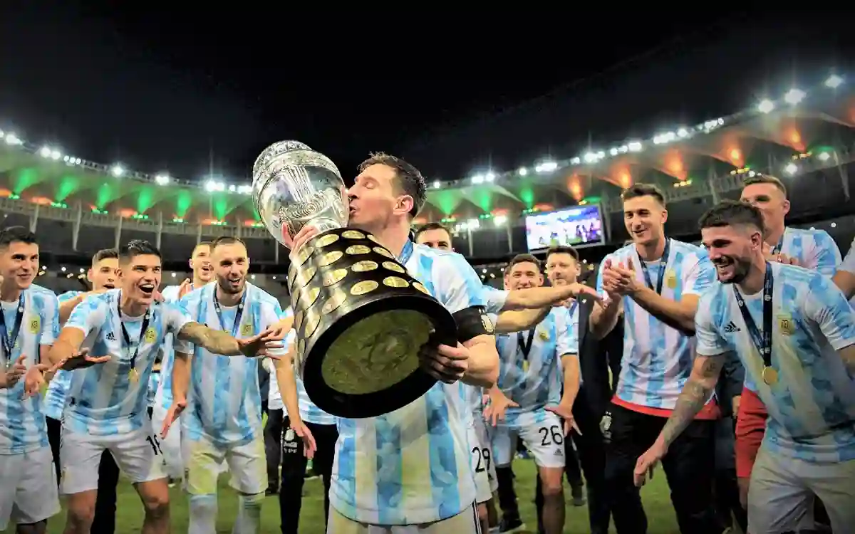 Argentina's 2021 Copa America win moment
