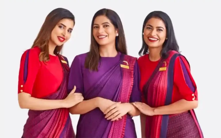 Air India's new uniform cabin crew