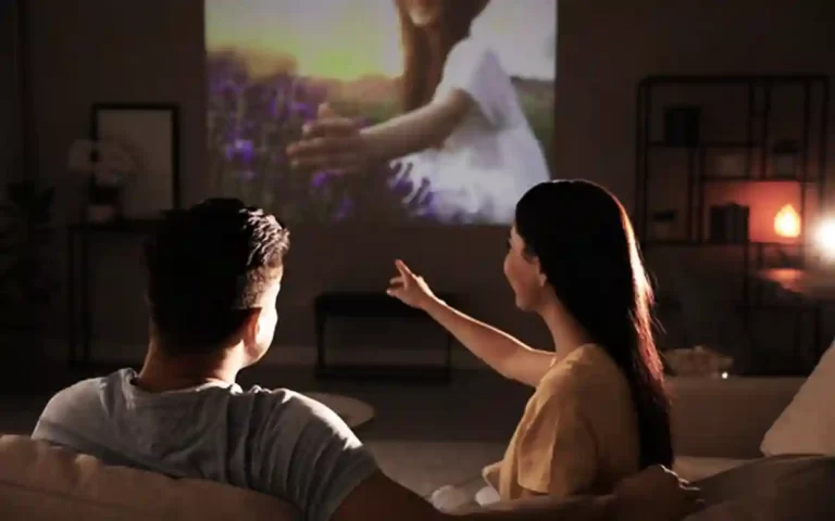 Couple Watching Tv Night