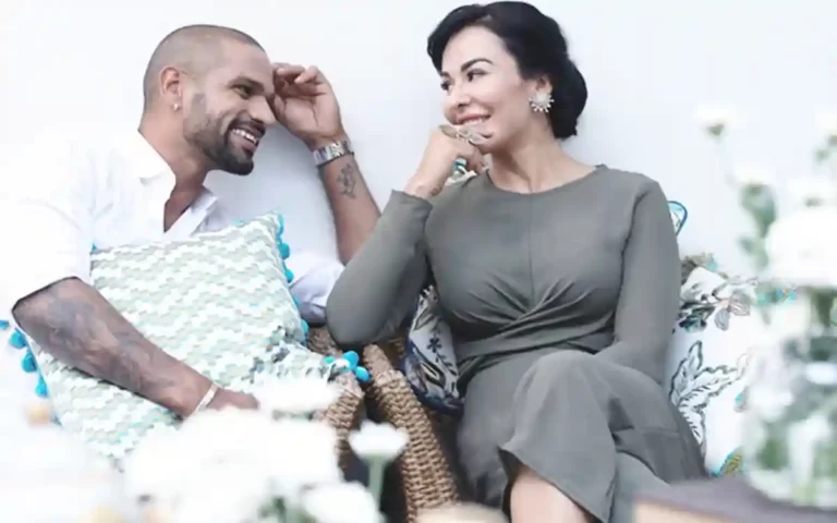 Shikhar Dhawan and Ayesha Mukherjee