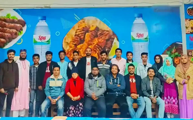 Cumilla University held Bangladesh Young Column Writers Forum freshman reception and barbeque