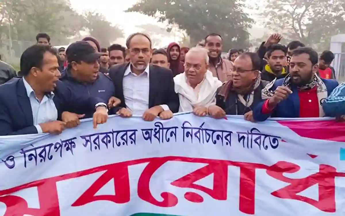 Rizvi led the march after the successful siege of Cumilla