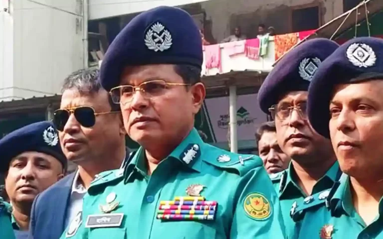 Those who called the hartal-blockade set fire to the train Said DMP Commissioner