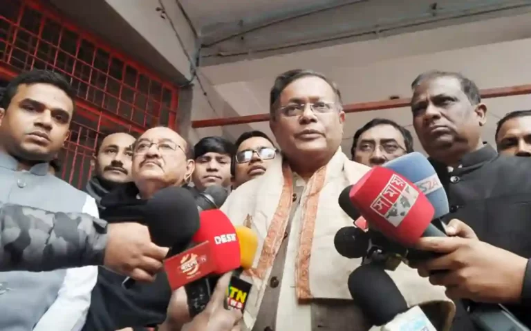 BNP realizes that boycotting their election is self-sacrifice Said Foreign Minister Dr. Hasan Mahmud