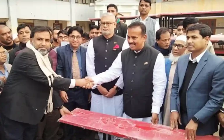 Distribution of benches to 22 primary schools in Cumilla
