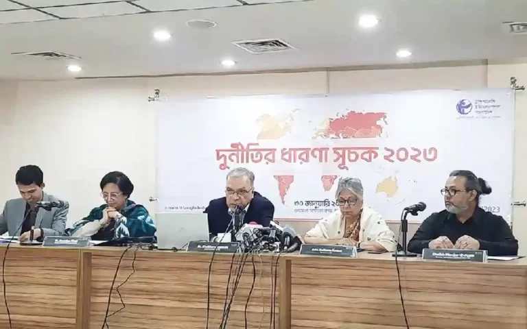 In the list of 180 countries in corruption, Bangladesh has deteriorated by 2 more steps