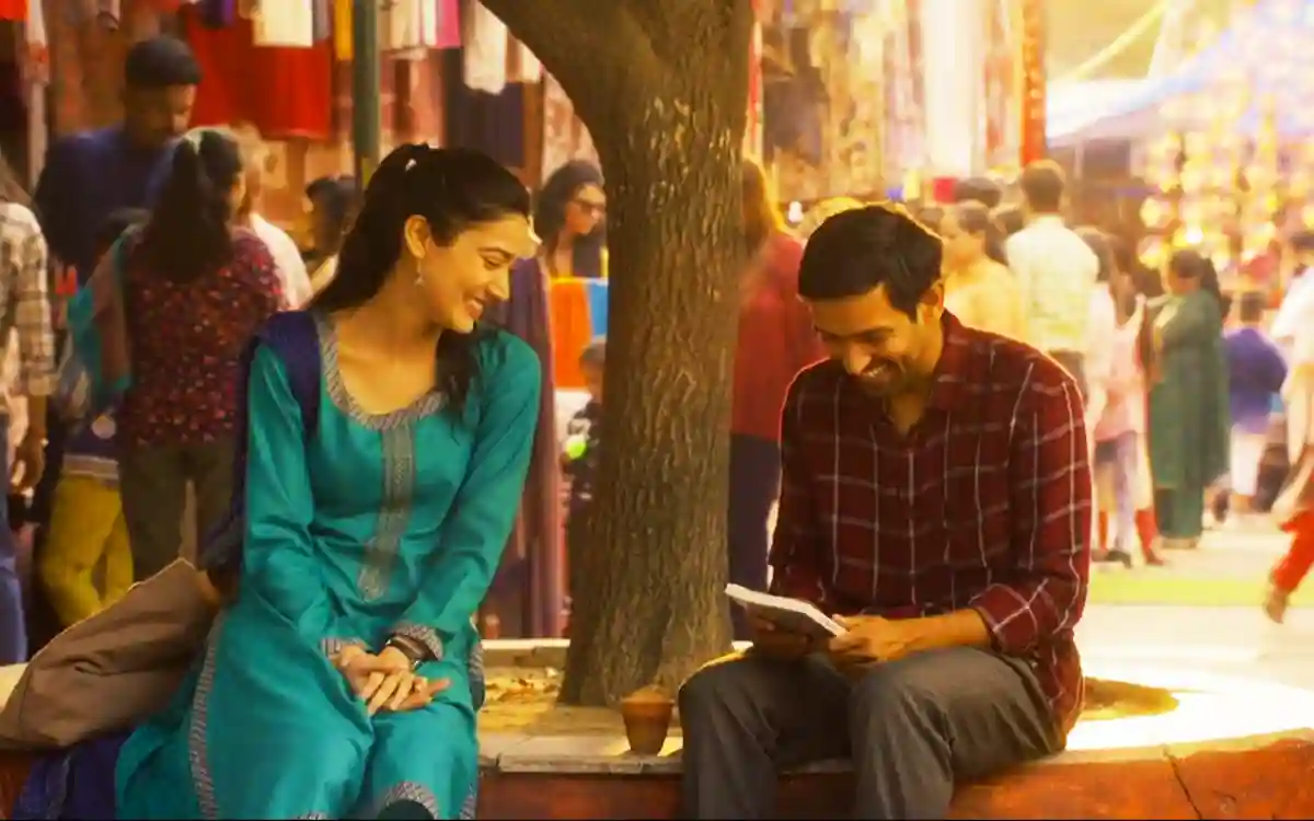 12th Fail - scene Medha Shankar and Vikrant Massey