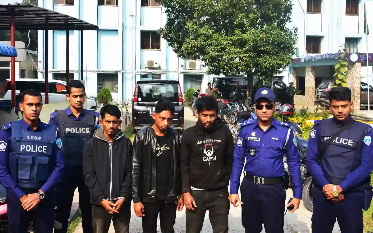 3 persons arrested in connection with arson and cocktail explosion at polling station in Cumilla