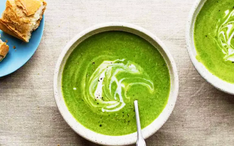 creamy spinach soup