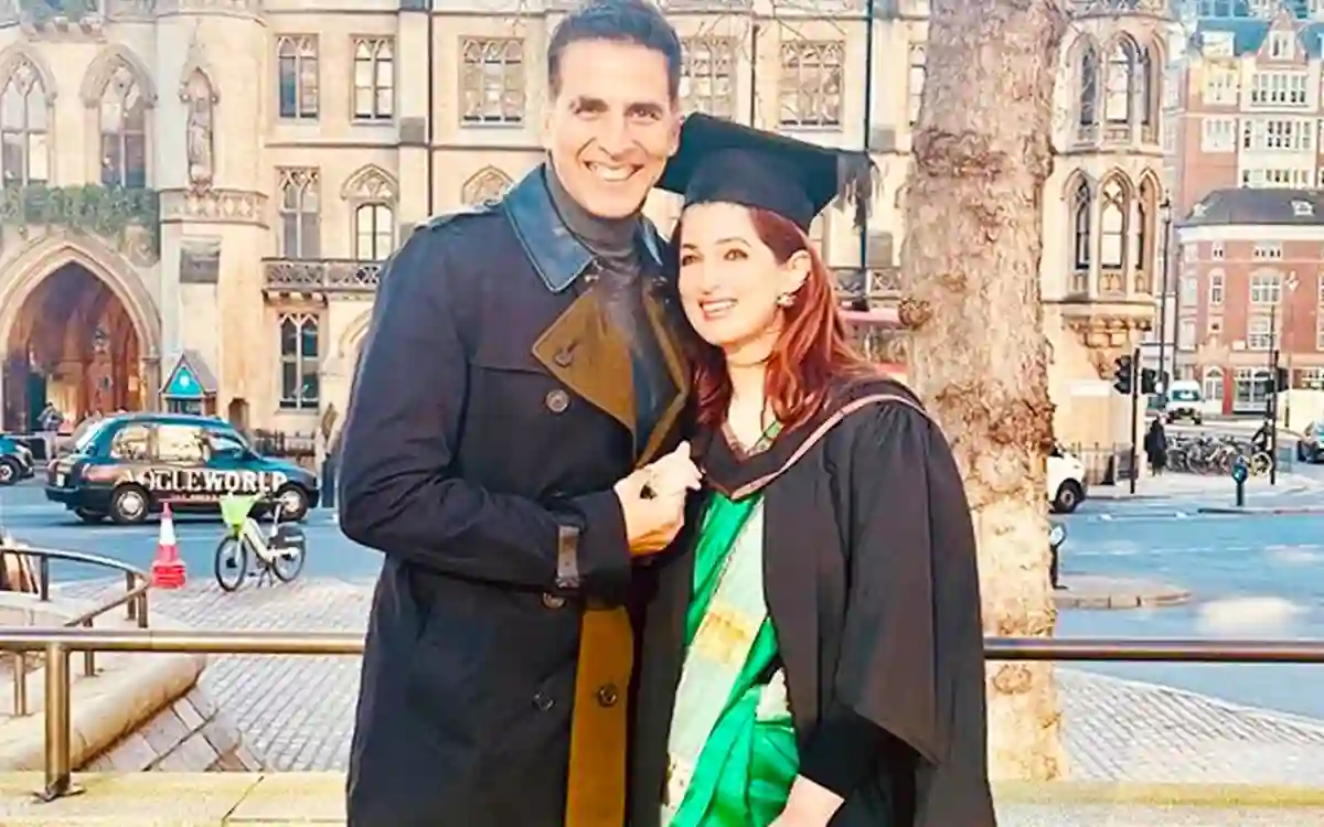 Twinkle Khanna graduated at the age of 50