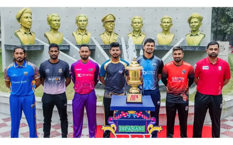 the captains of 7 teams in the 10th season of BPL