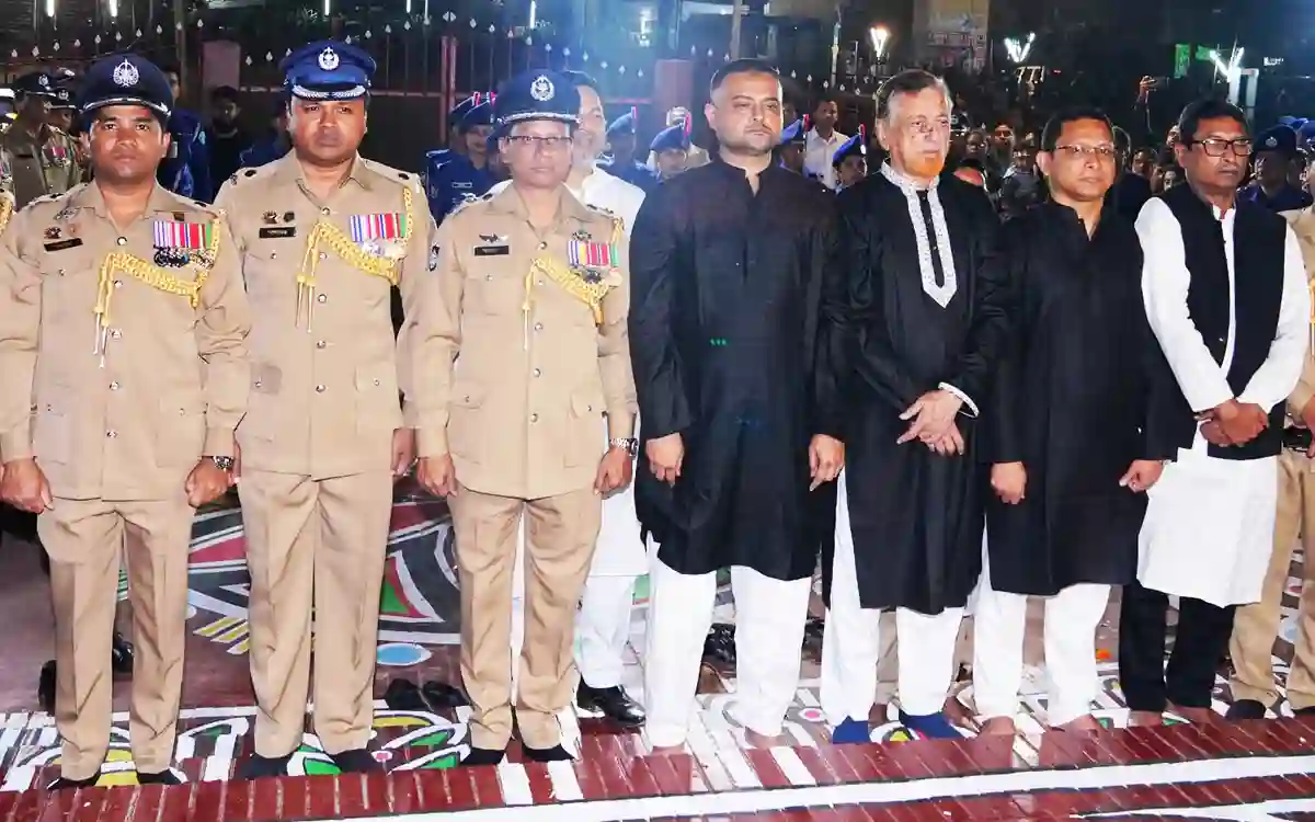 Commemoration of language martyrs in mourning in Cumilla