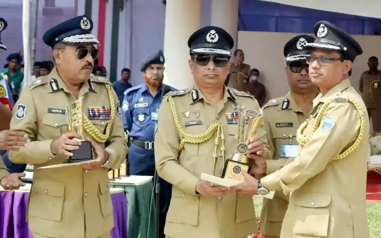 Cumilla District Police received the excellence award in three categories