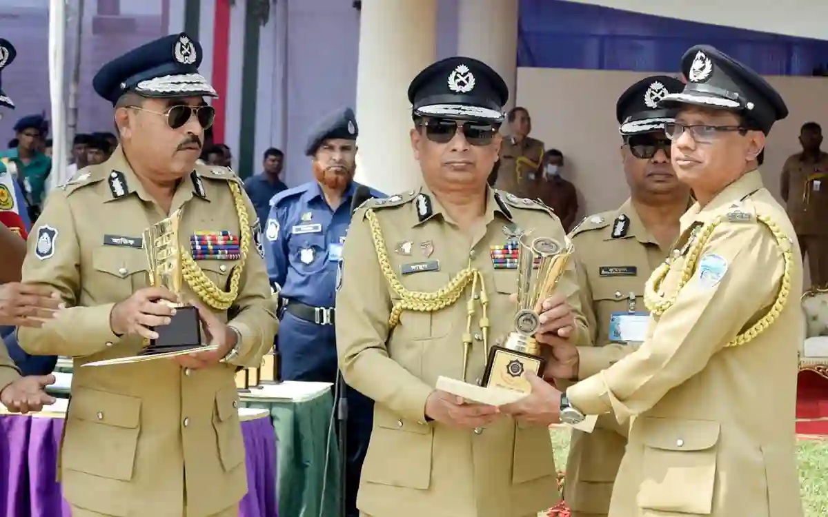 Cumilla District Police received the excellence award in three categories