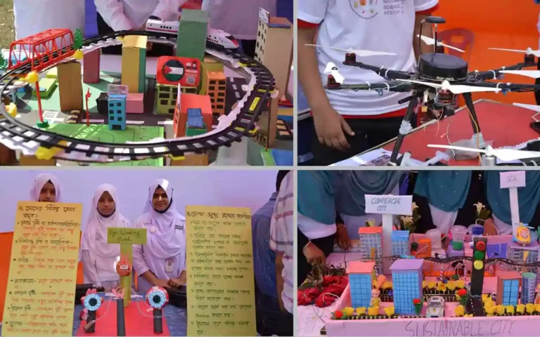 Day-long National Science Festival held at Cumilla University