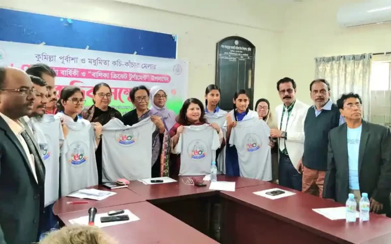 Diamond Jubilee Girls Cricket Tournament will be held in Cumilla