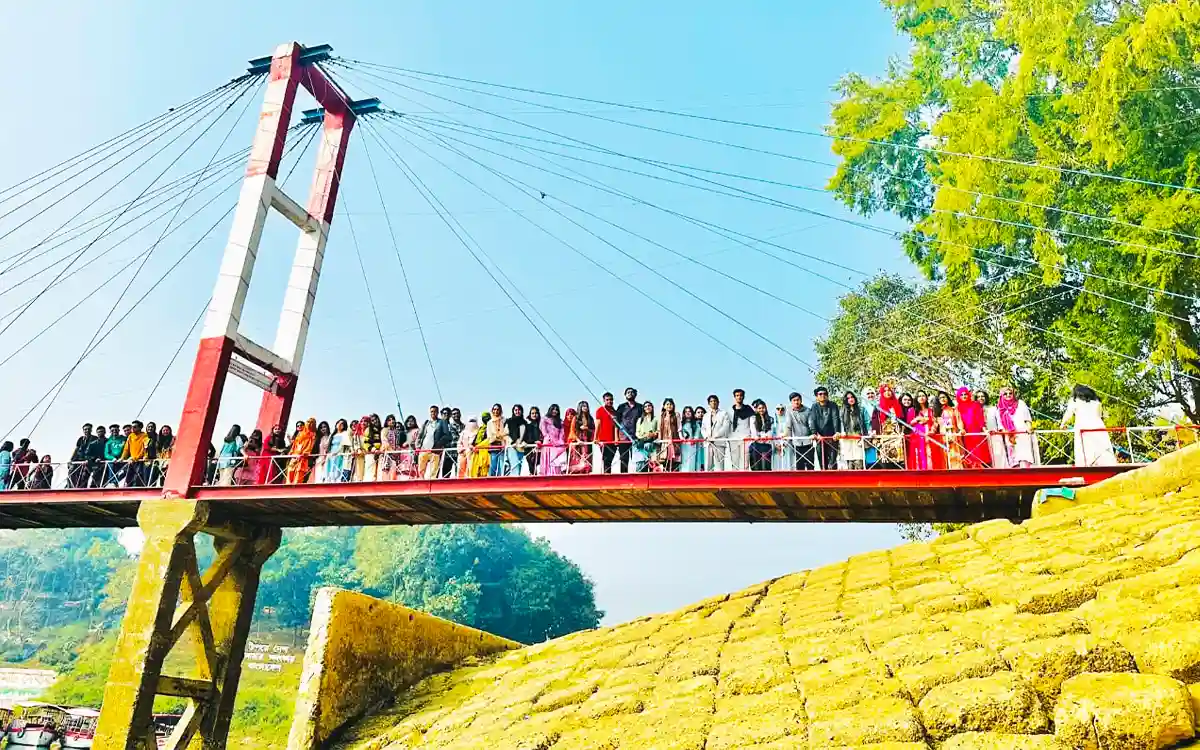 Education tour-2024 held in Rangamati by BAIUST English Department