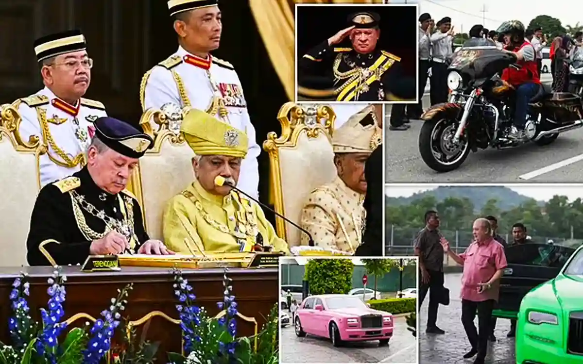 Malaysia's new king has 300 cars, jets, private army