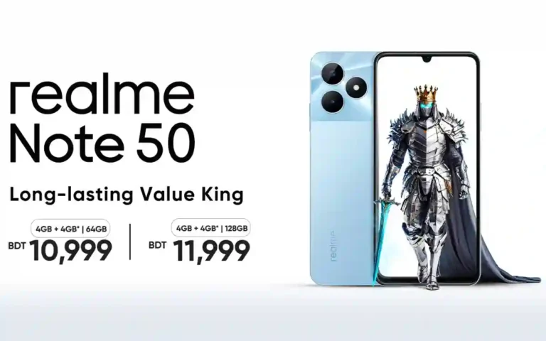 Realme Note 50 has arrived in Bangladesh to add a new dimension to the entry-level smartphone market