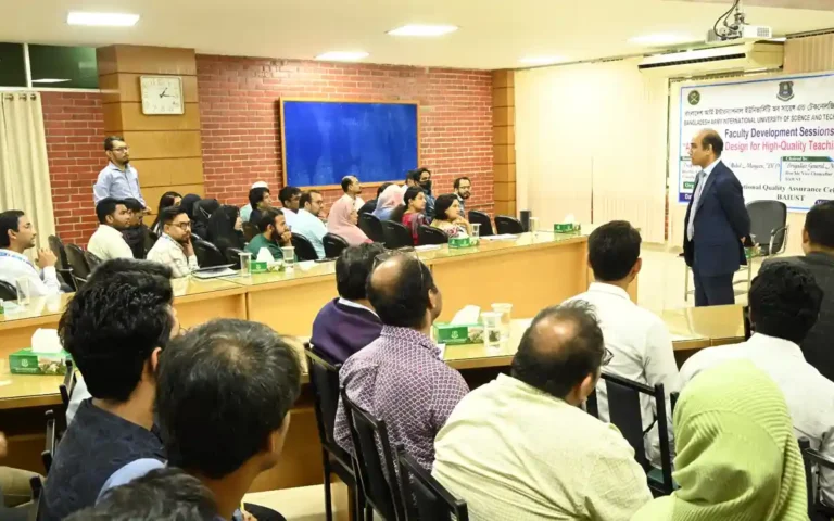 RisingCumilla - Faculty Development Session on “High Quality Teaching and Learning Assessment Techniques” organized by IQAC, BAIUST.webp