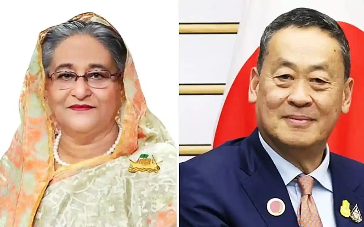 Sheikh Hasina and Srettha Thavisin