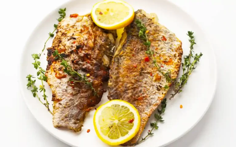 grilled Barramundi fish