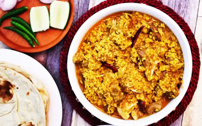 khasir matha with Moong Dal Recipe