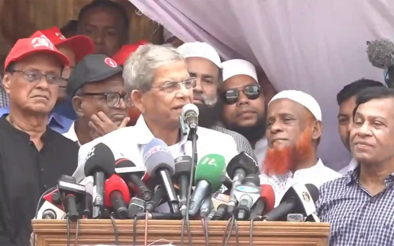 BNP freedom fighter rally in Nayapaltan, Mirza Fakhrul is also there