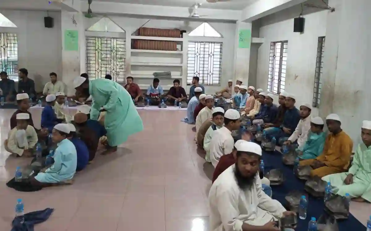 Bangabandhu's Birthday Iftar for Orphaned Children by Teacher's Association in Cumilla University