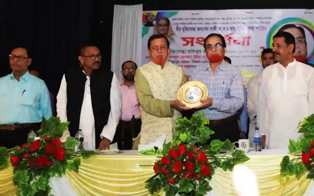 Chauddagram villagers of Cumilla gave public welcome to MP Bahar