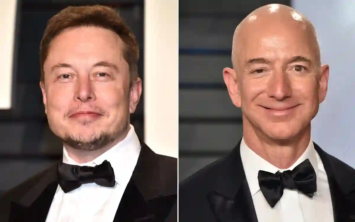 Elon Musk and Jeff Bezos