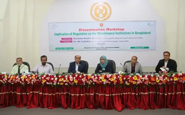 Impact of Regulation on Microfinance Institutions - Research Findings Presented by Cumilla Bard