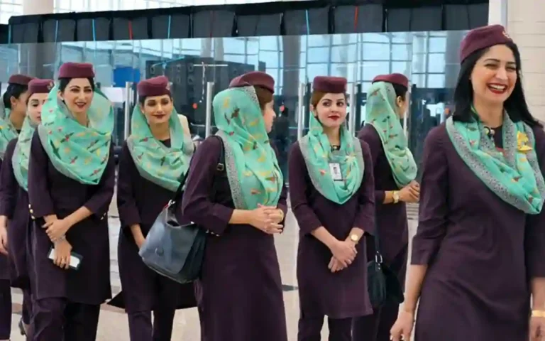 Pakistani cabin crew