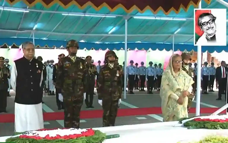 President and Prime Minister pay tribute to Bangabandhu on his birth anniversary