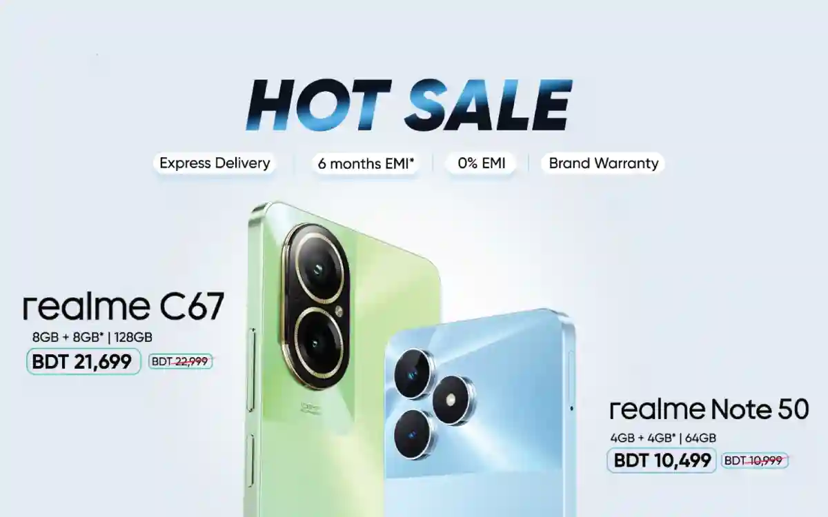 realme C67 and Note 50