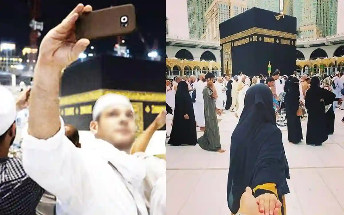 Kaaba selfies