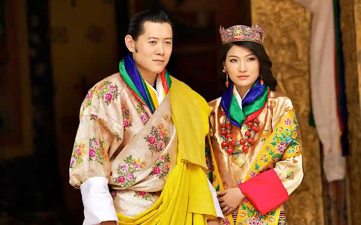 King and Queen of Bhutan