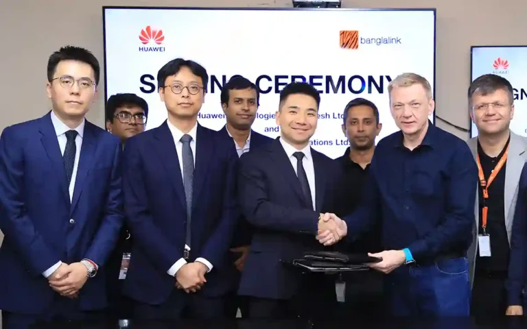 Banglalink and Huawei's agreement to modernize the network