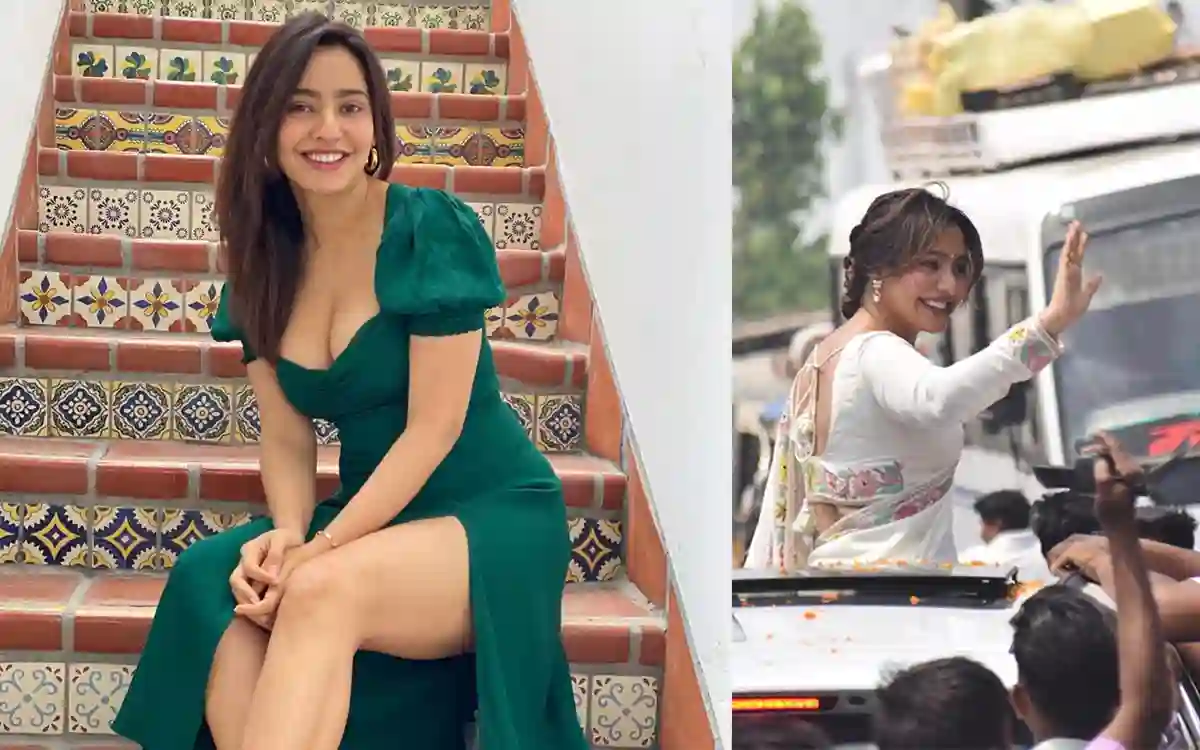 Neha Sharma participated in her father's election campaign