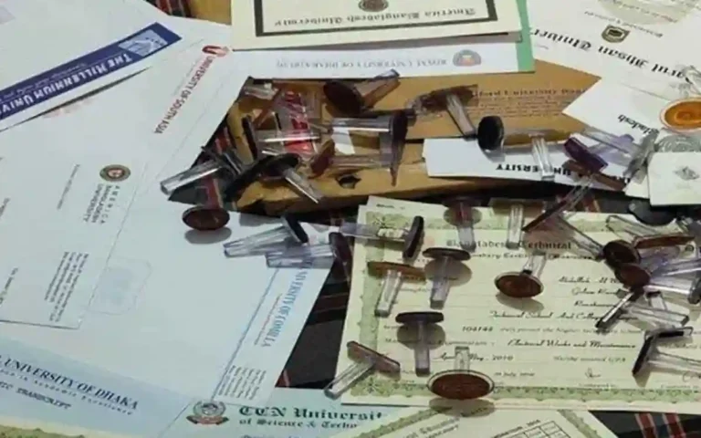 Raid on fake certificate making factory, computer expert arrested