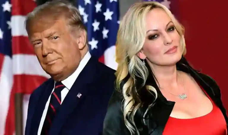 Donald Trump and Stormy Daniels